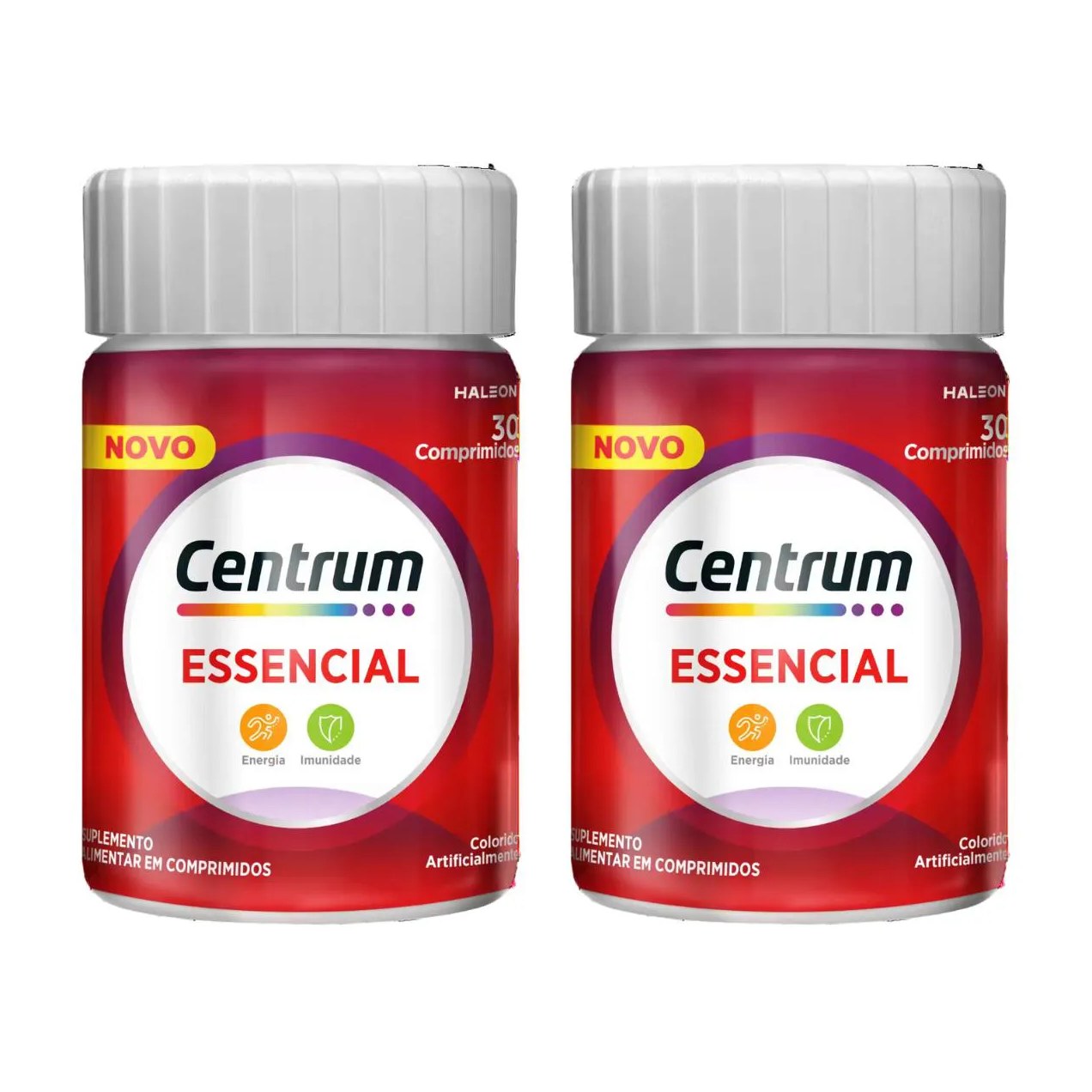 Kit 2 Suplemento Vitamina Centrum Essencial 30 Cpr - Haleon