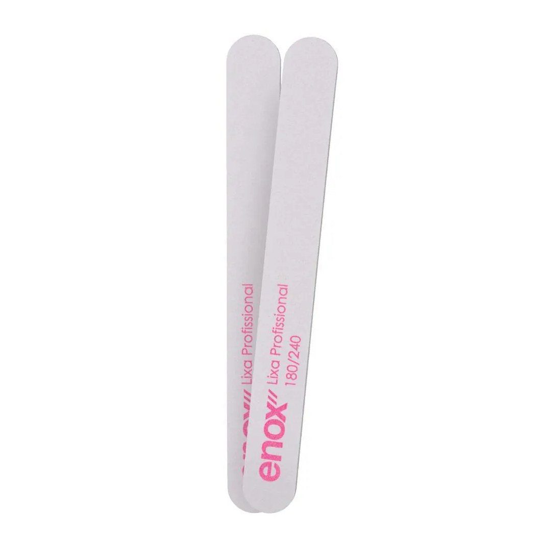 Lixa Profissional Enox Granulação Fina 180/240 Clássica C/2 Cód.634