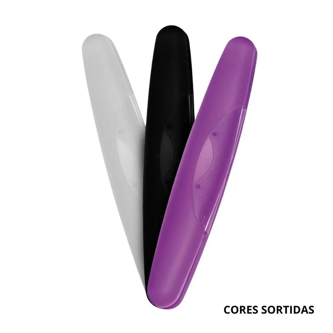 Porta Escova de Dente Ricca Cores Sortidas Cód.3300