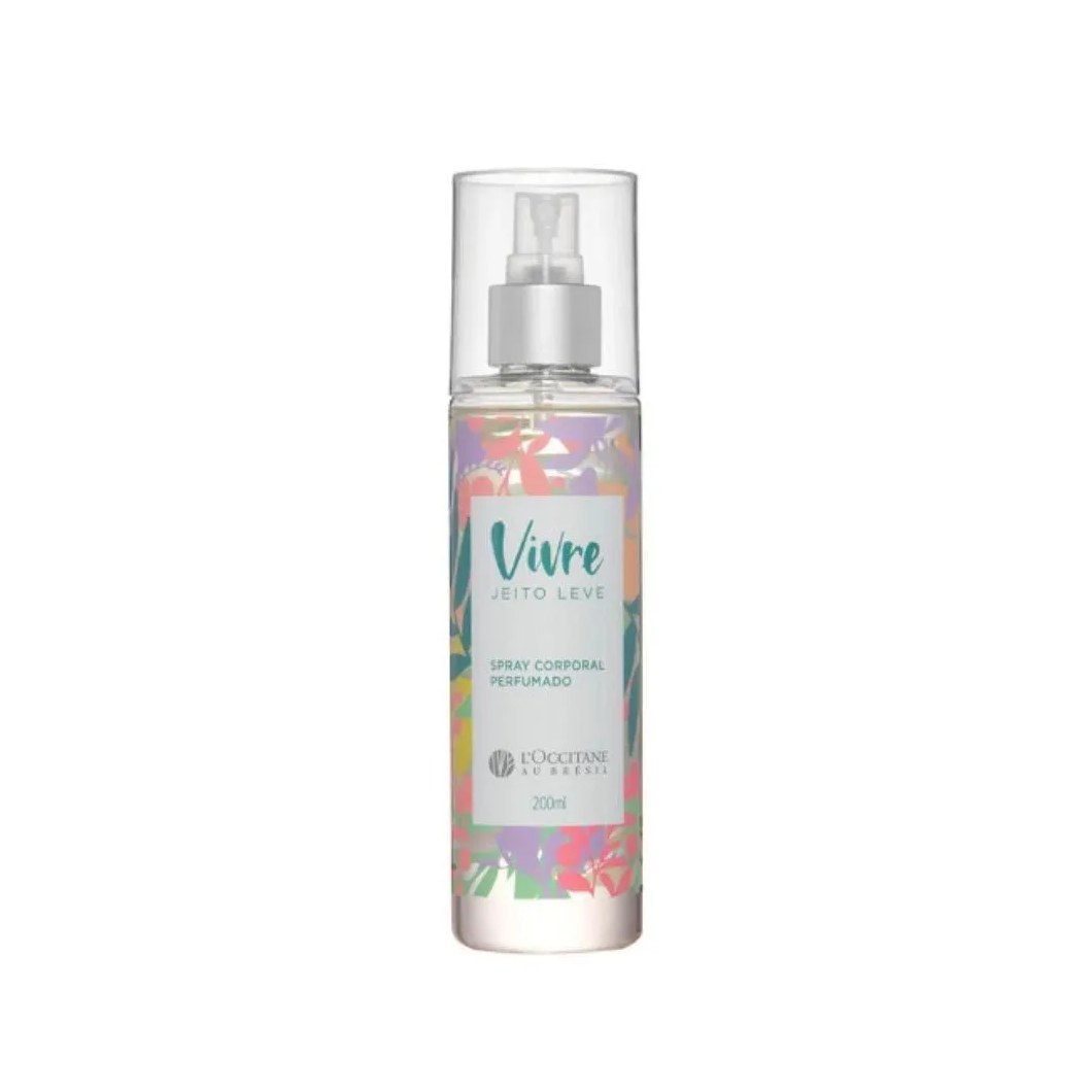 Spray Corporal Perfumado Jeito Leve Loccitane Au Brésil 200ml