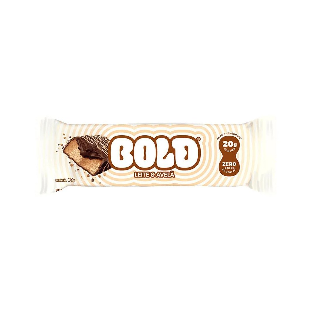 Bold Bar Leite & Avela 60g