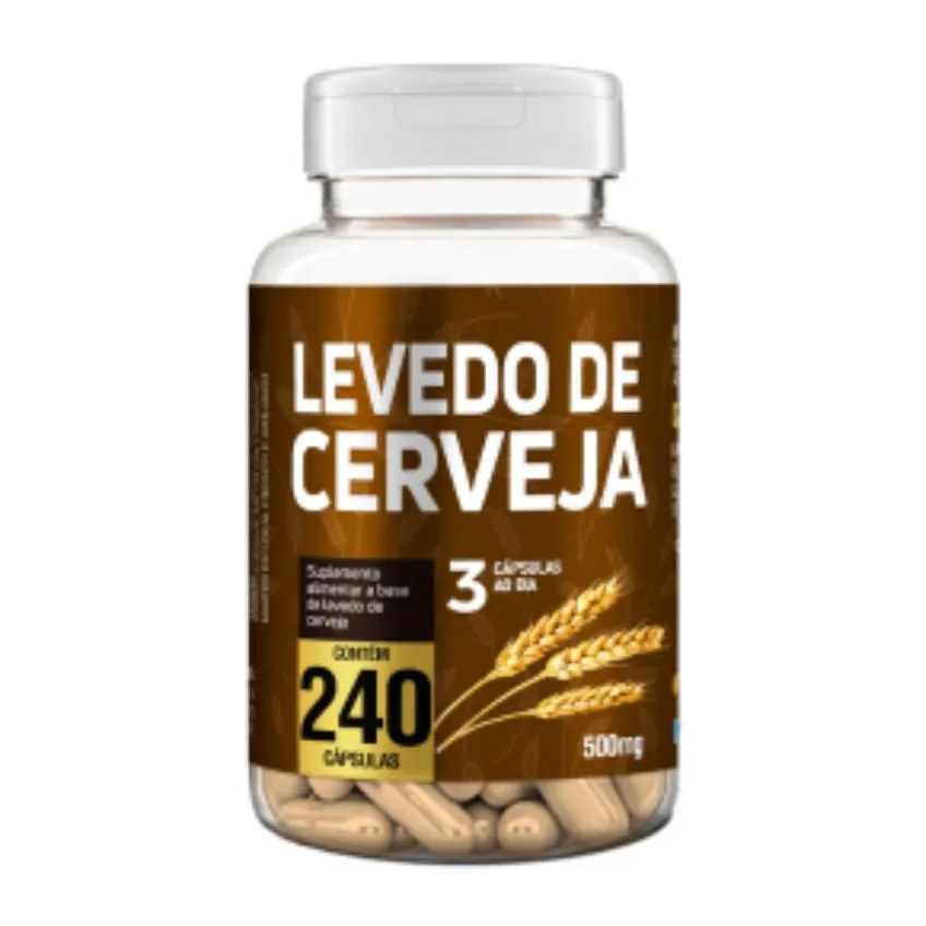 Levedo de Cerveja 240 cápsula - Natuvite