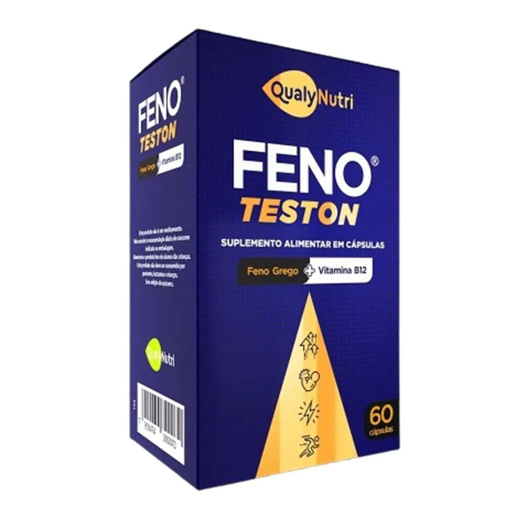 Feno Teston 600mg 60caps Qualynutri