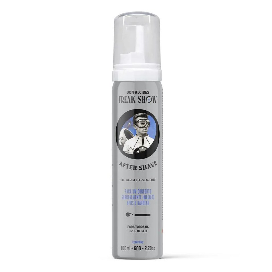 Pós Barba Efervescente After Shave Freak Show 100ml Don Alcides