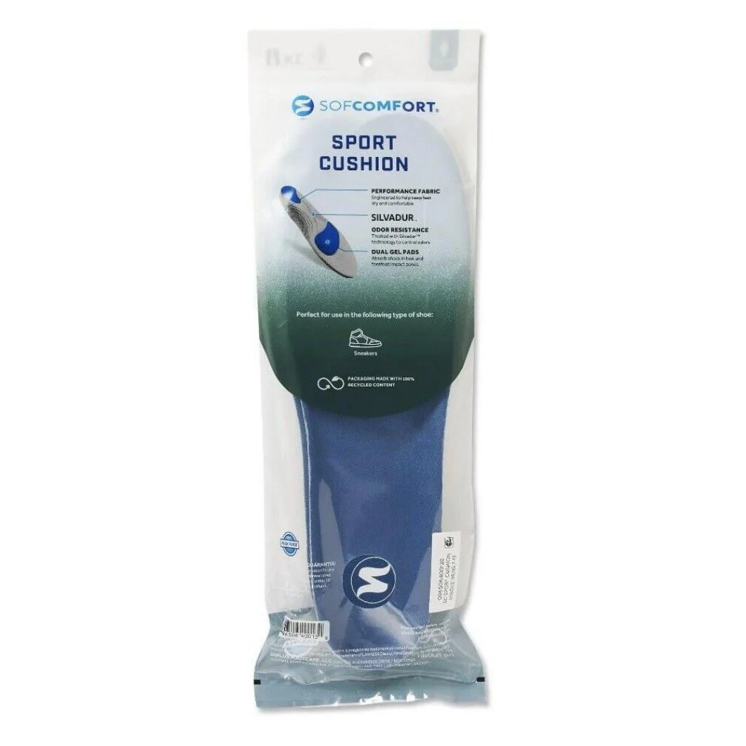 Palmilha Sofcomfort Sport Masculino 39 a 44 Chantal