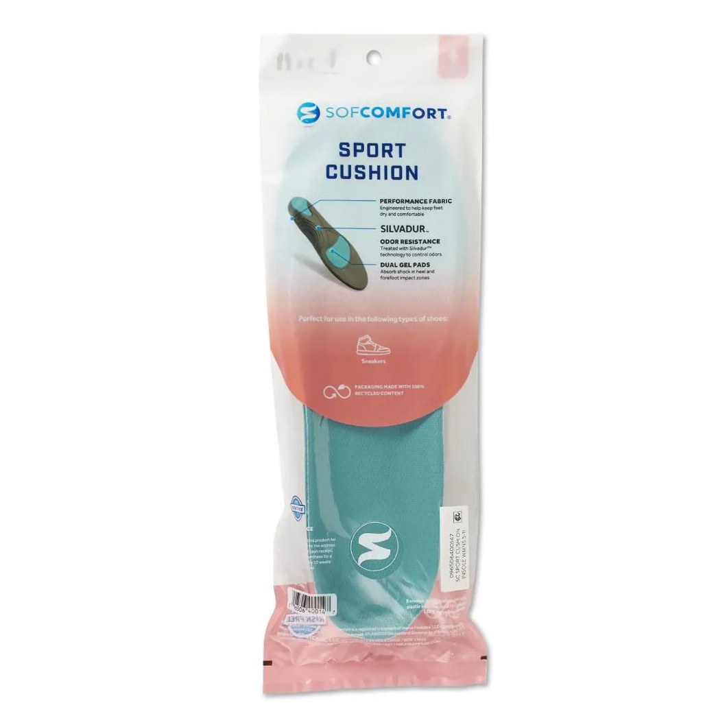 Palmilha Sofcomfort Sport Feminino 34 a 41 Chantal