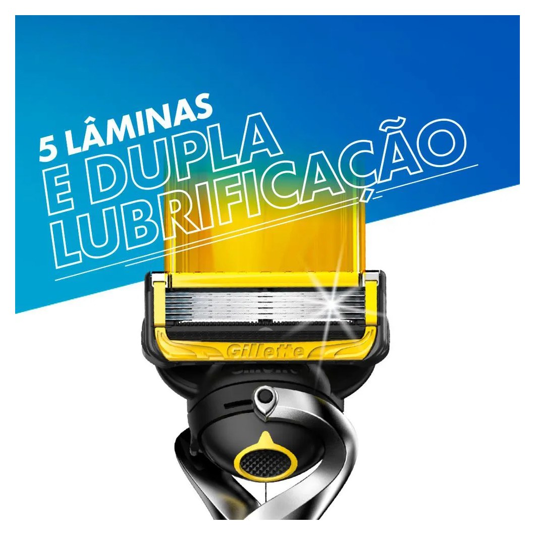 Carga para Aparelho de Barbear Gillette Fusion Proshield 2 unidades