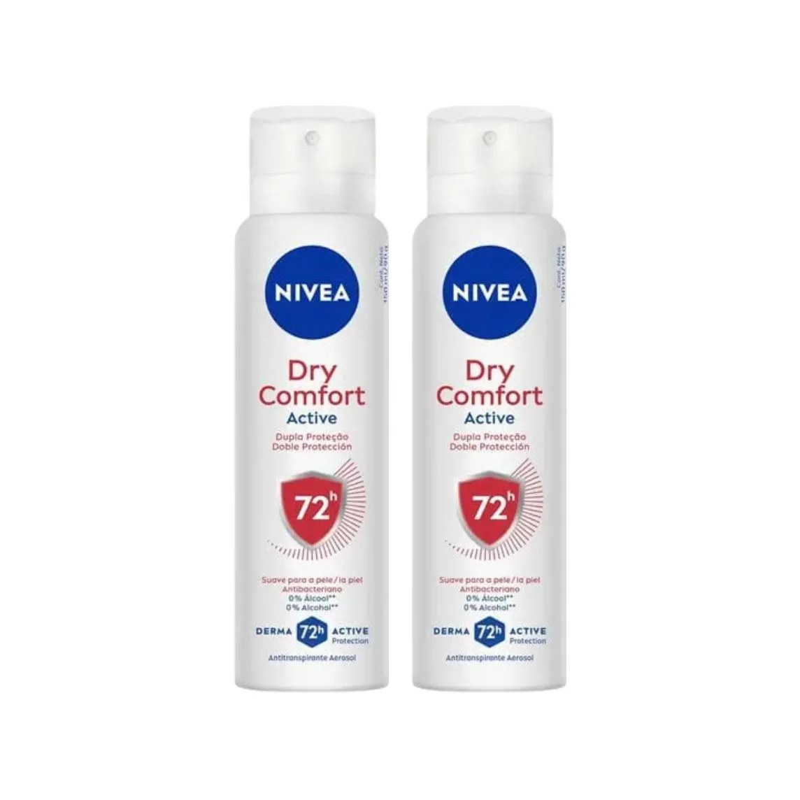 Desodorante Aero Nivea 150ml Fem Dry Comfort - Kit C / 2un