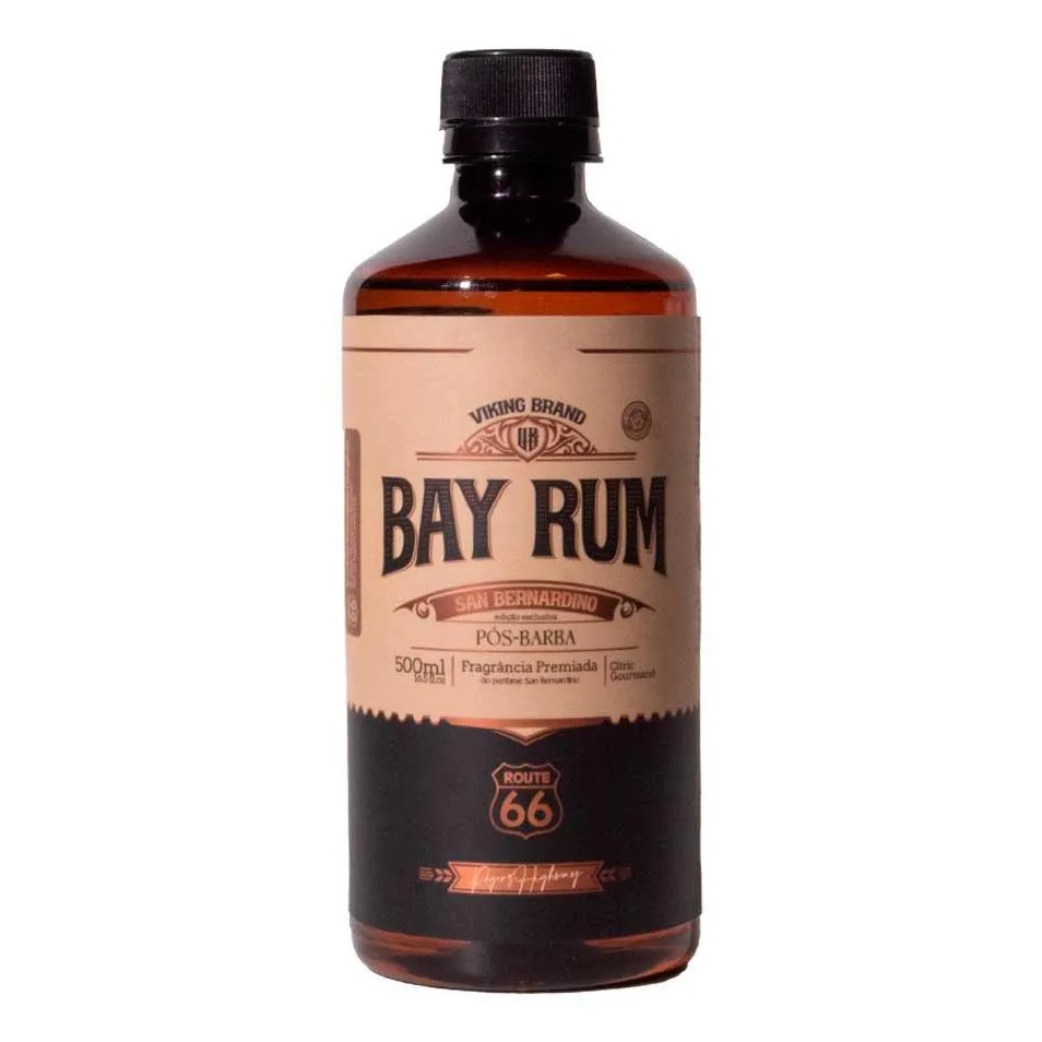 Bay Rum Pós Barba 500ml San Bernardino Route 66 Viking