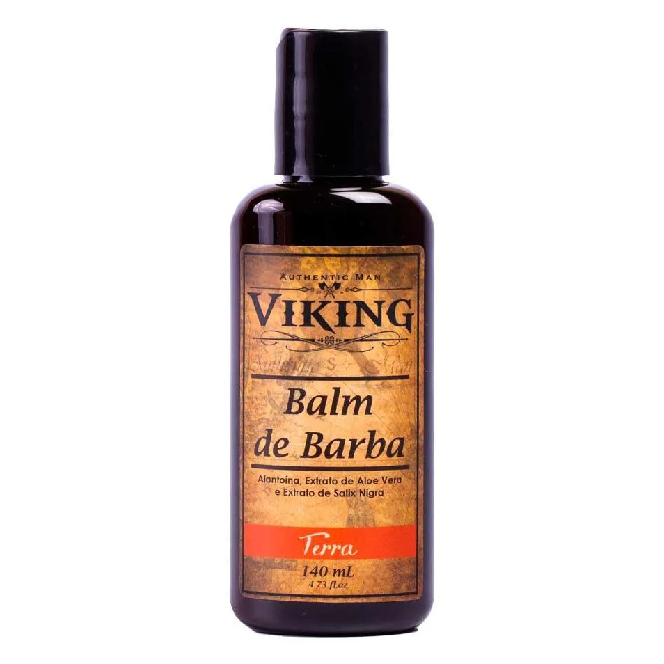 Balm de Barba Terra com Extrato de Aloe Vera 140ml Viking
