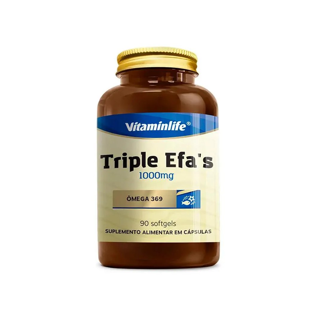 Triple Efa'S Omega 369 1000Mg (90 Caps) - Vitaminlife
