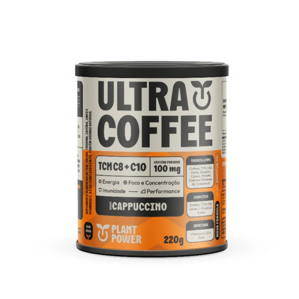 Ultra Coffee Plant Power Cappuccino 220g
