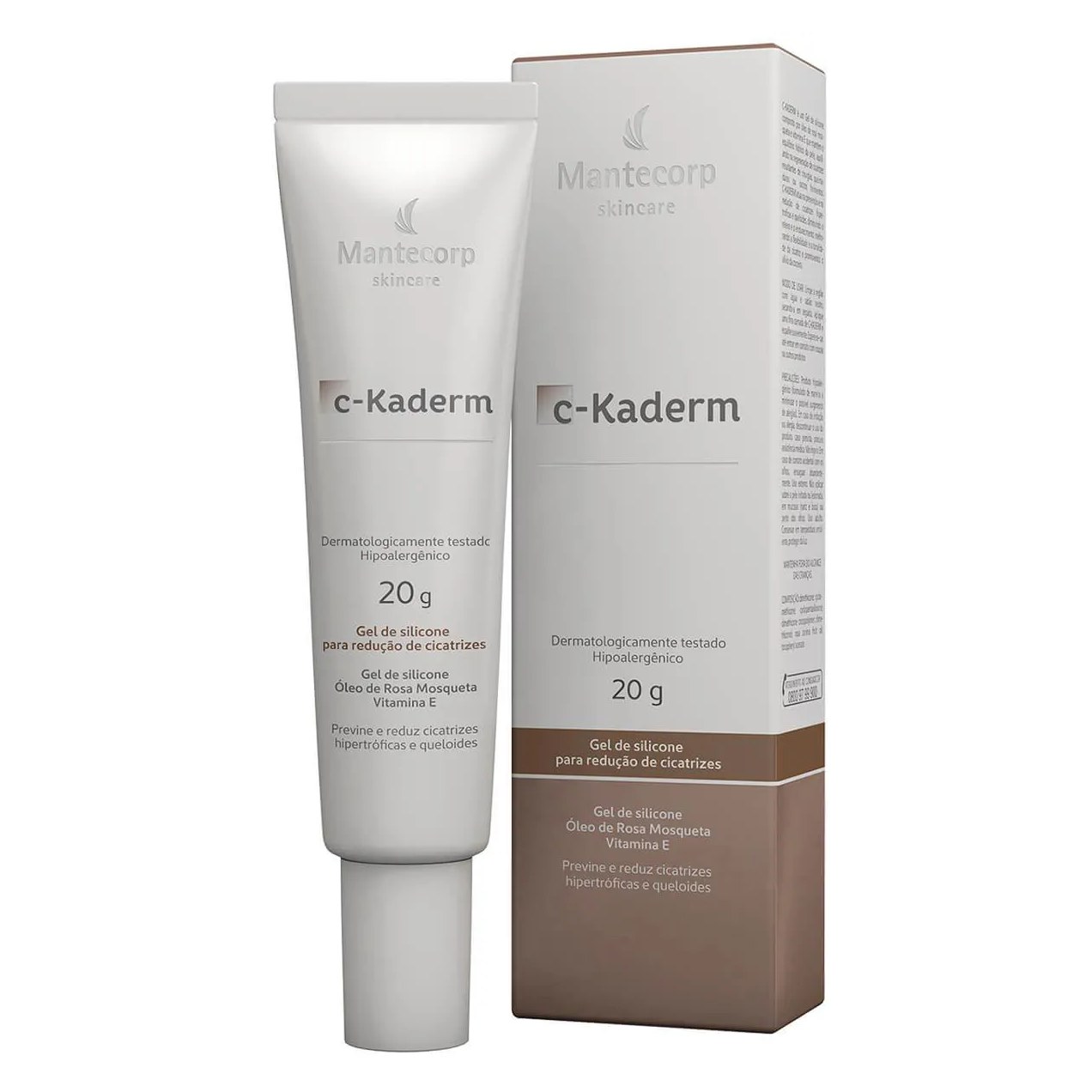 Gel de Silicone para Redução de Cicatrizes Mantecorp C-Kaderm com 20g
