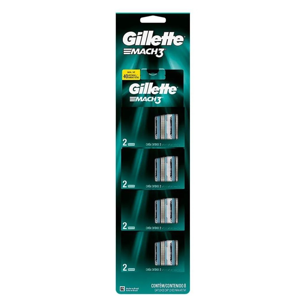 Carga Mach3 Gillette 4x2