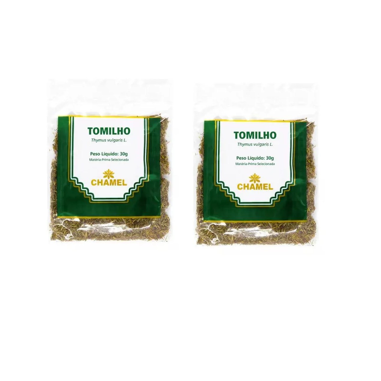 Kit 02 Pacote de Chá de Tomilho 30g - Chamel