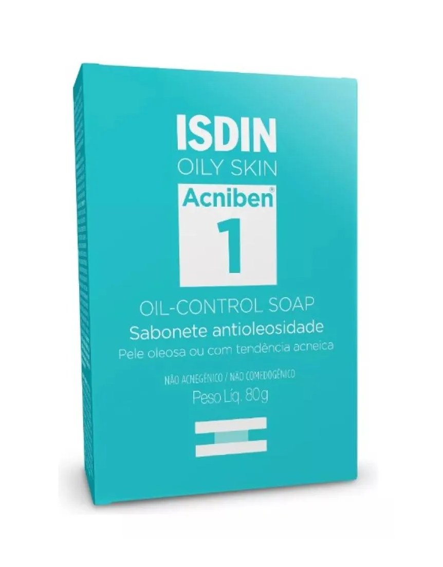 Isdin Acniben 1 Oily Skin Sabonete Antioleosidade 80G