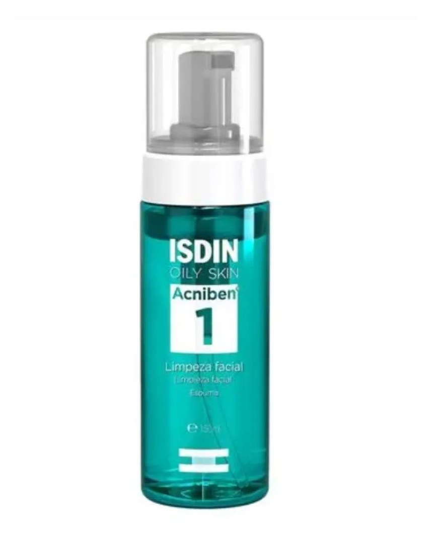 Isdin Acniben 1 Oily Skin Espuma de Limpeza Facial 150Ml