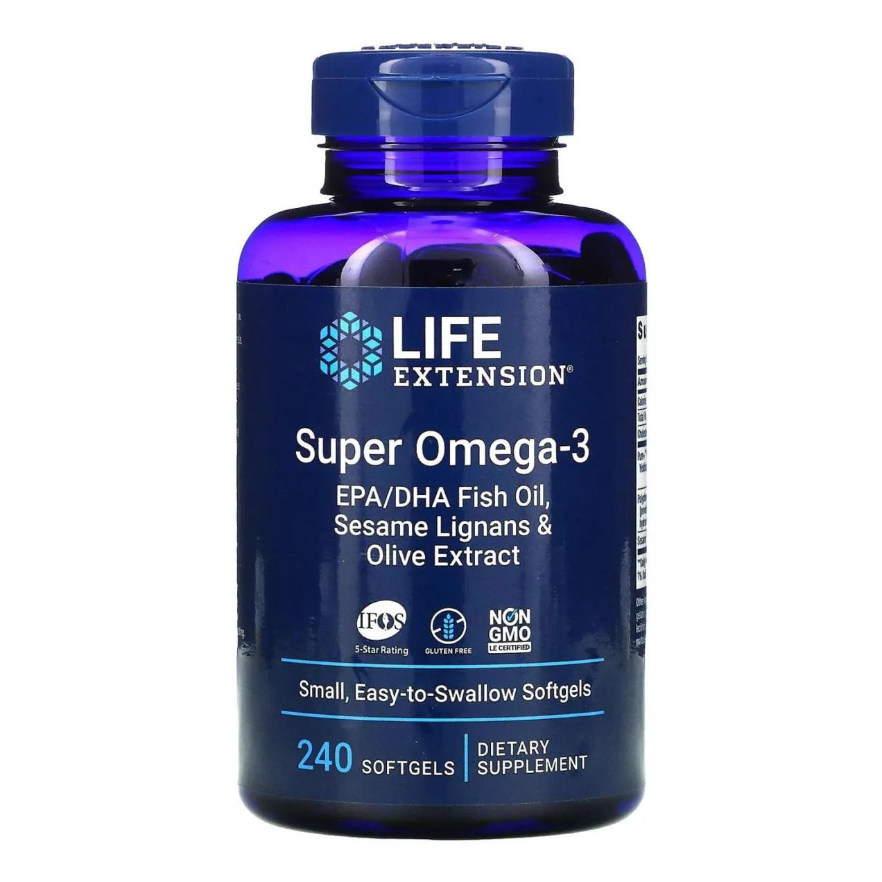 Super Omega-3 Epa/dha 240 Softgels - Life Extension