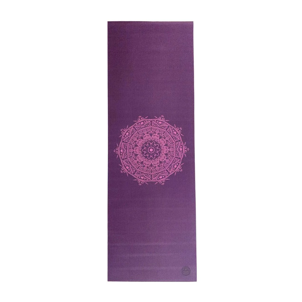 Leela Mandala – 4.5mm Pvc Ecológico Ameixa Mandala Roxo