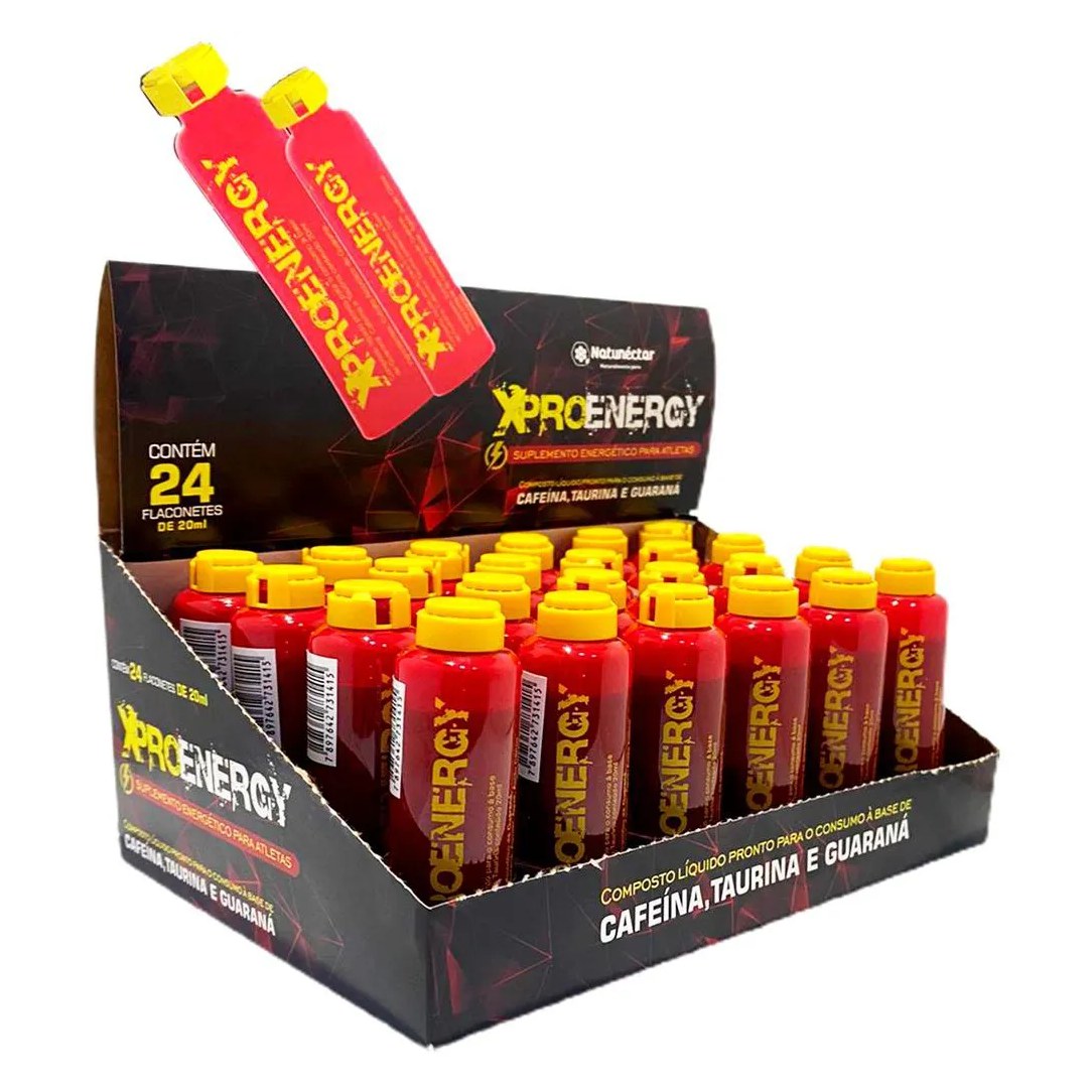 Xproenergy - Aumento de Energia,estimulo de Força,aumento de Desempenho 24 Flaconetes 20ml