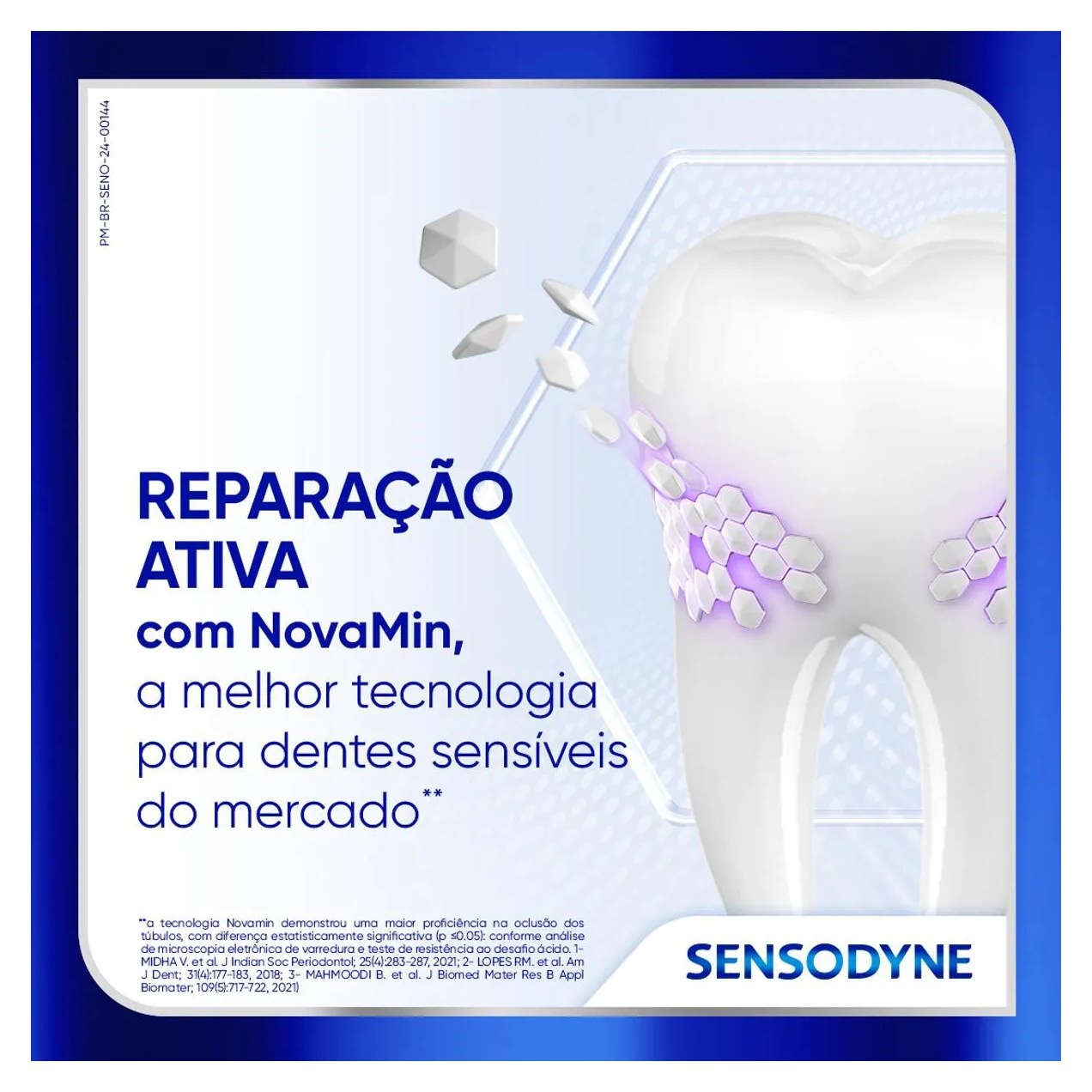 Creme Dental Sensodyne Clinical Repair Deep Clean 100g