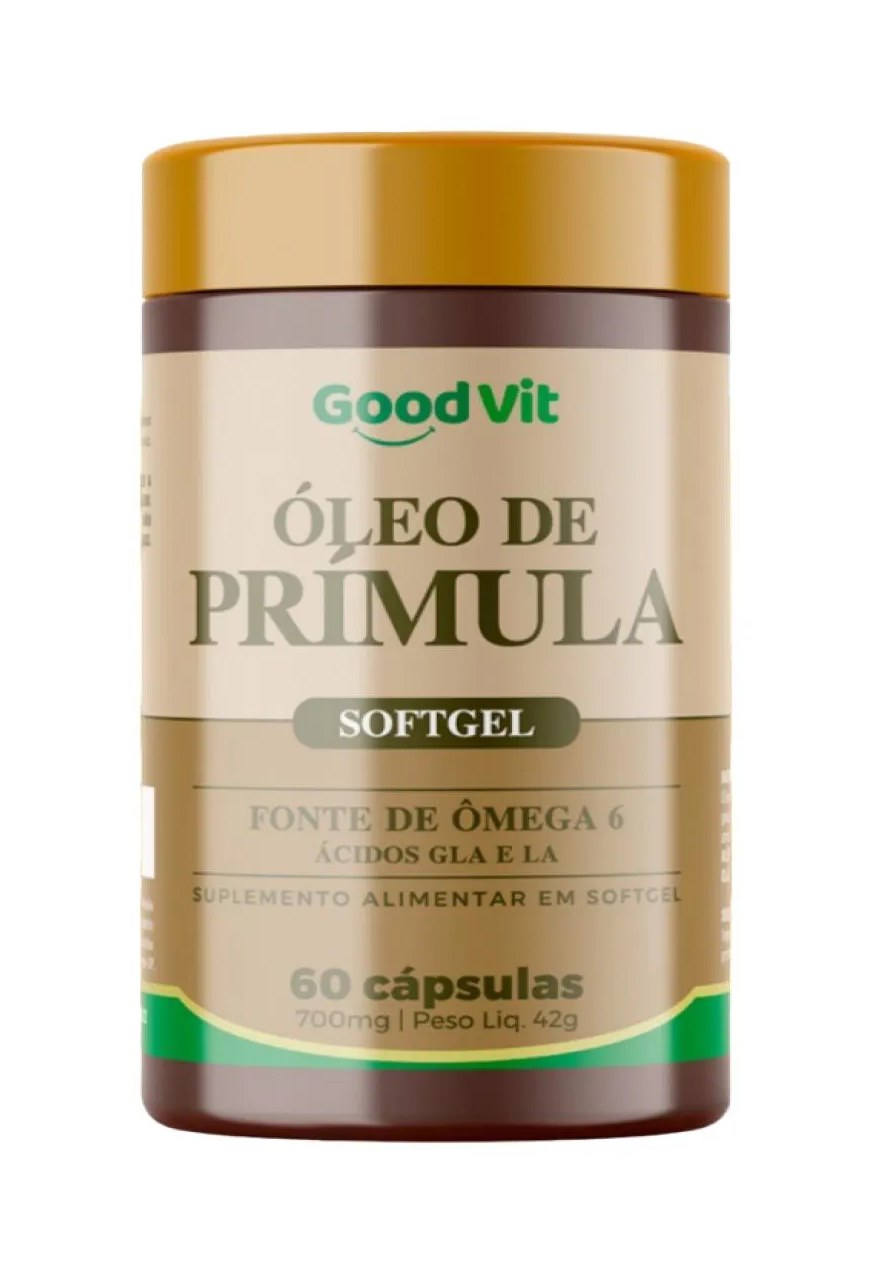 Óleo de Prímula Good Vit 700Mg 60 Cápsulas Softgel