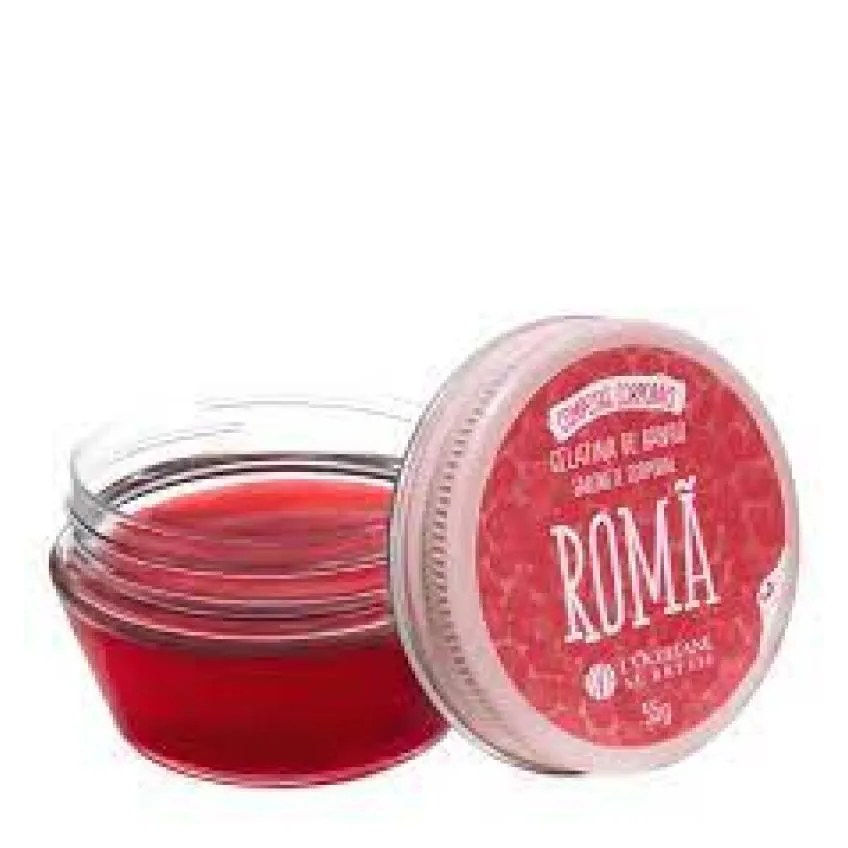 L´occitane Au Brésil Gelatina de Banho Sabonete Corporal Romã 55 G