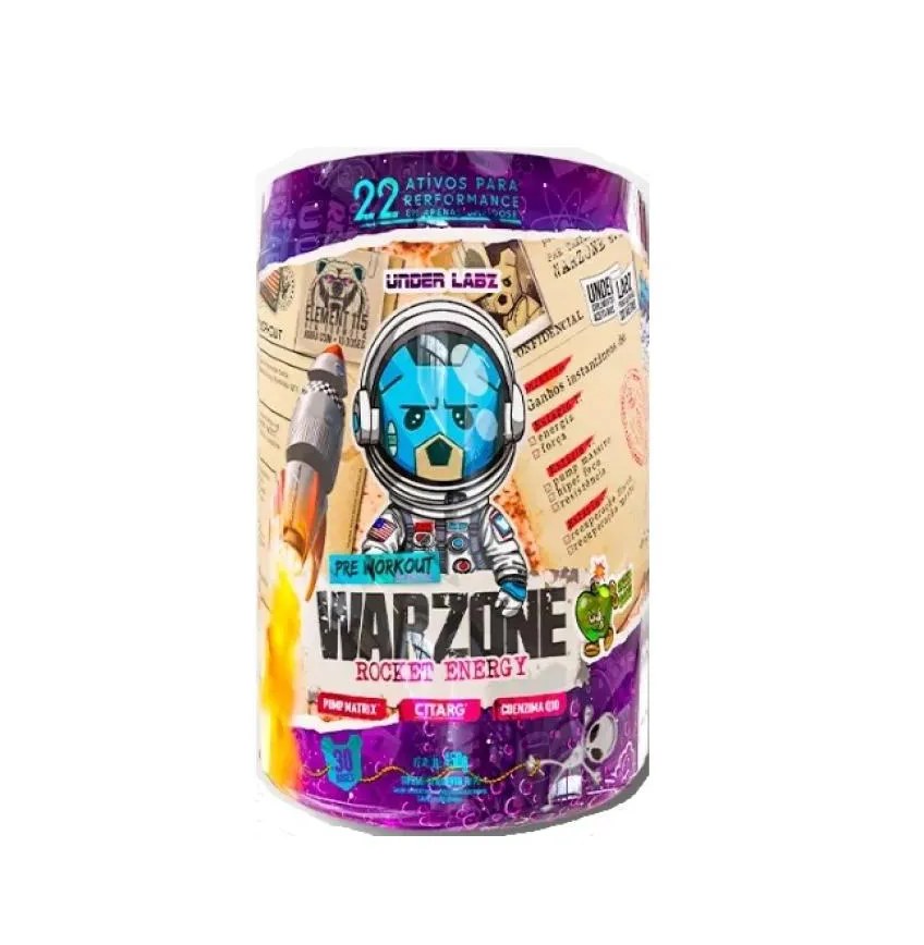 Warzone Rocket Energy (450G) - Sabor: Green Bomb