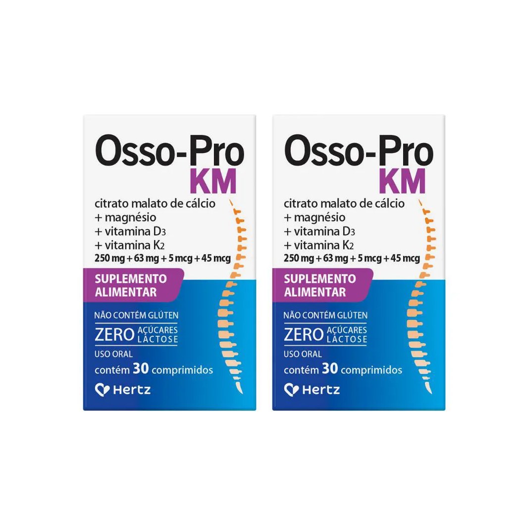 Kit 2 Osso Pro Km - 30 Cpr - Kley Hertz