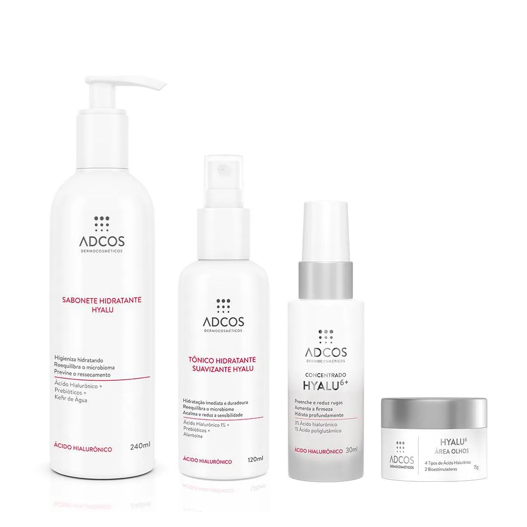 Kit Hyalu Facial 4 Itens
