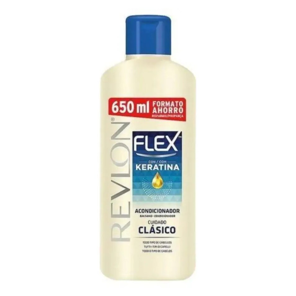 Condicionador Revlon Flex Keratina Cuidado Clássico 650ml