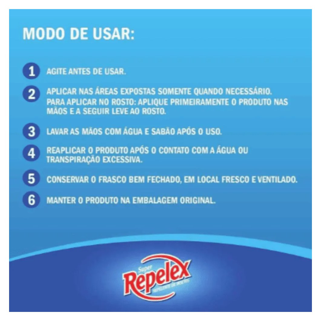 Repelex Repelente Super Loção 200ml