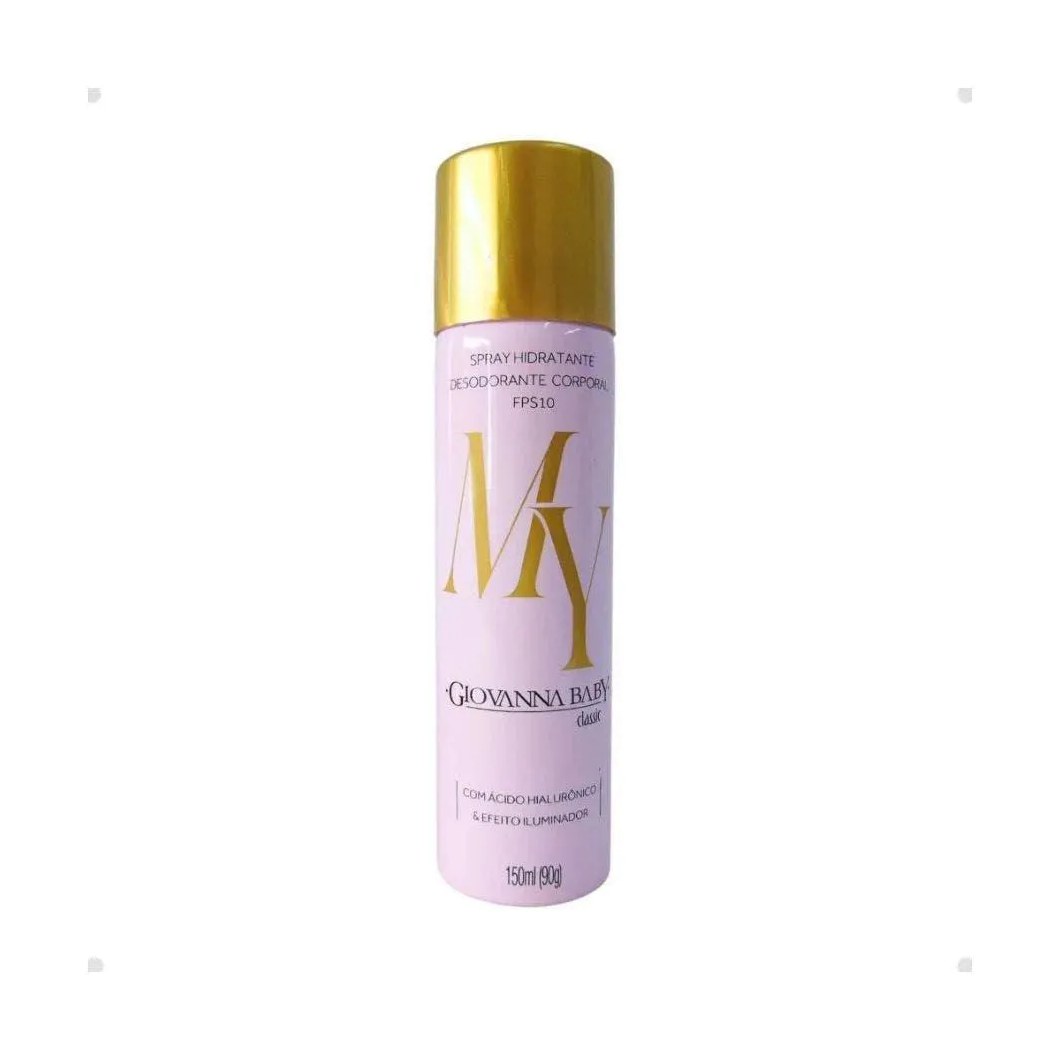 Spray Desodorante Corpo Aero My Giovanna Baby Classic 150ml