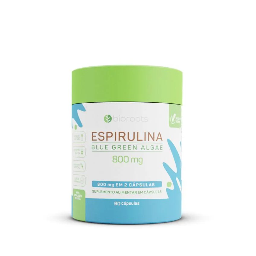 Espirulina Bioroots 60cáps