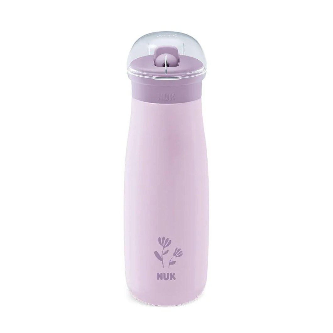Copo de Treinamento Infantil Mini-Me Flip Inox Lilás - Nuk