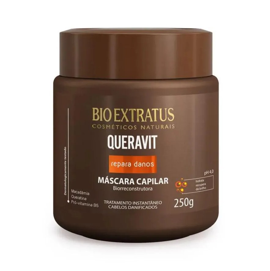 Mascara Capilar Bio Extratus Queravit Biorreconstrutora 250g