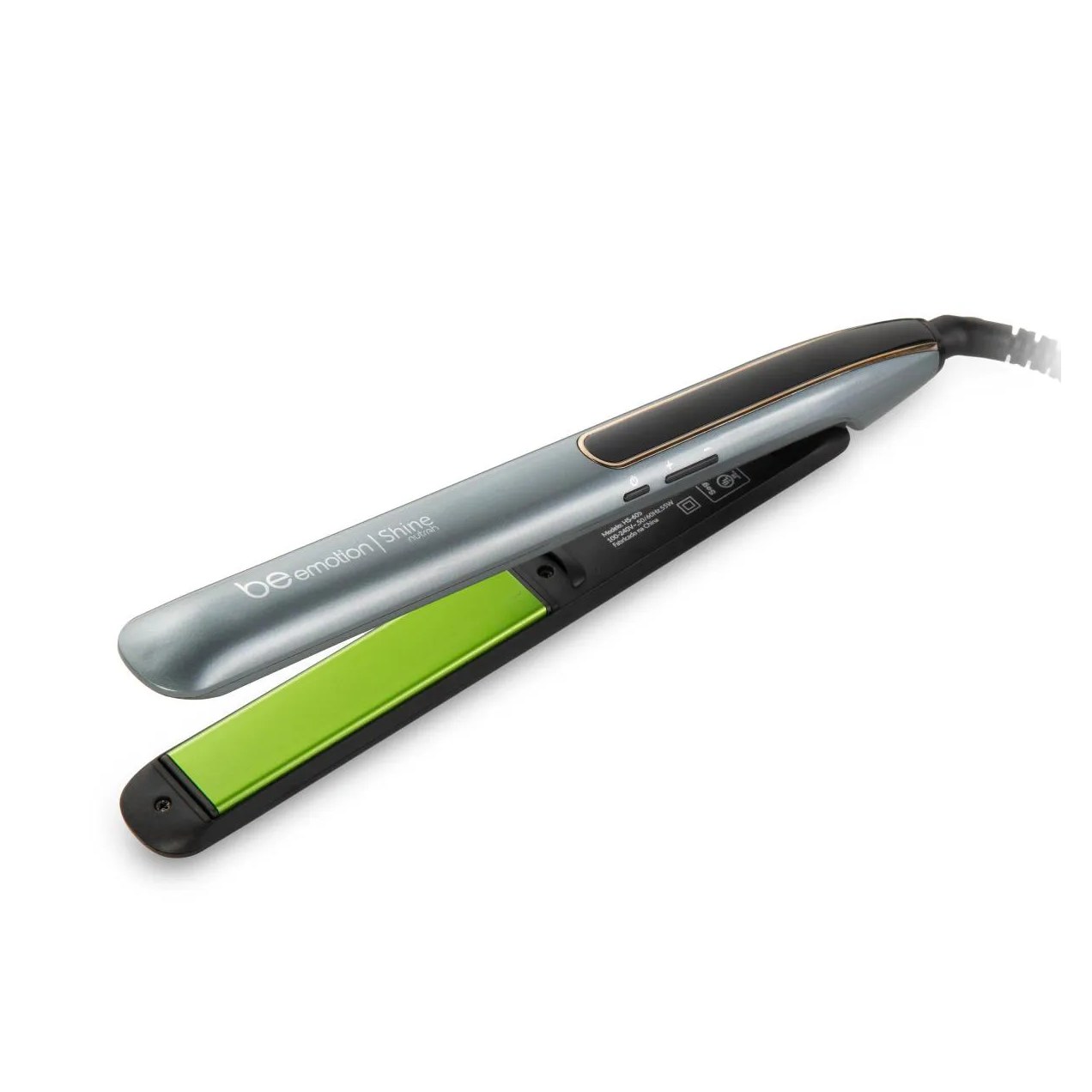 Prancha de Cabelo Shine Nutrah Be Emotion Bivolt