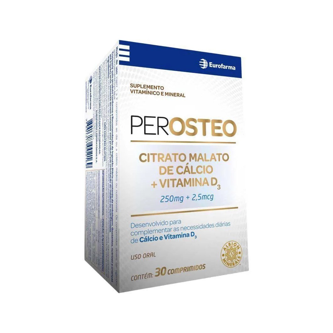 Perosteo 250mg Eurofarma 30 comprimidos