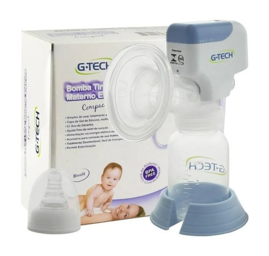 Bomba para Extração de Leite Materno Elétrica G-tech