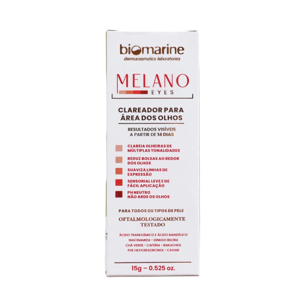 Biomarine Clareador Area Dos Olhos Melano Eyes 15g