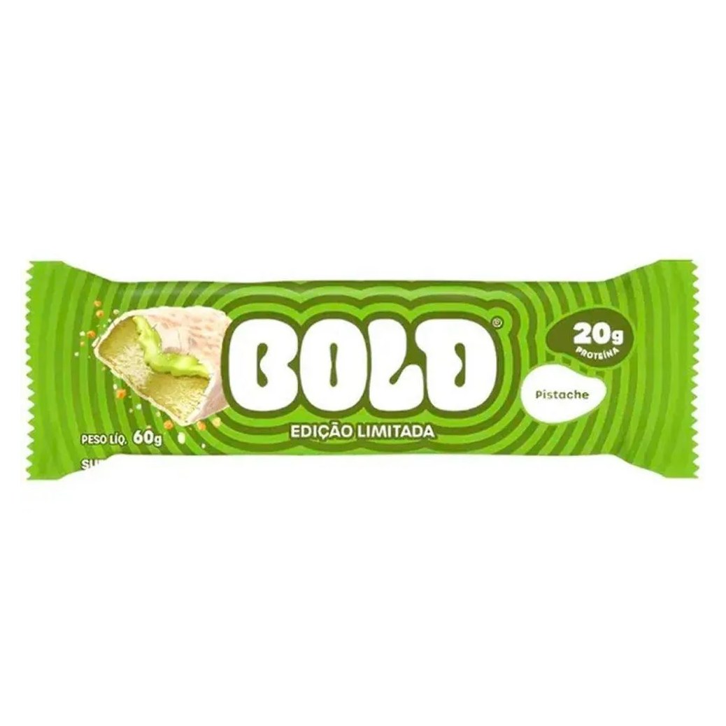 Bold Bar (60G) - Sabor: Pistache
