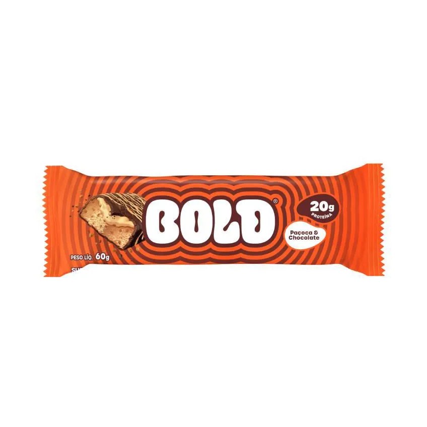 BOLD PAçOCA &AMP; CHOCOLATE BOLD SNACKS 60G