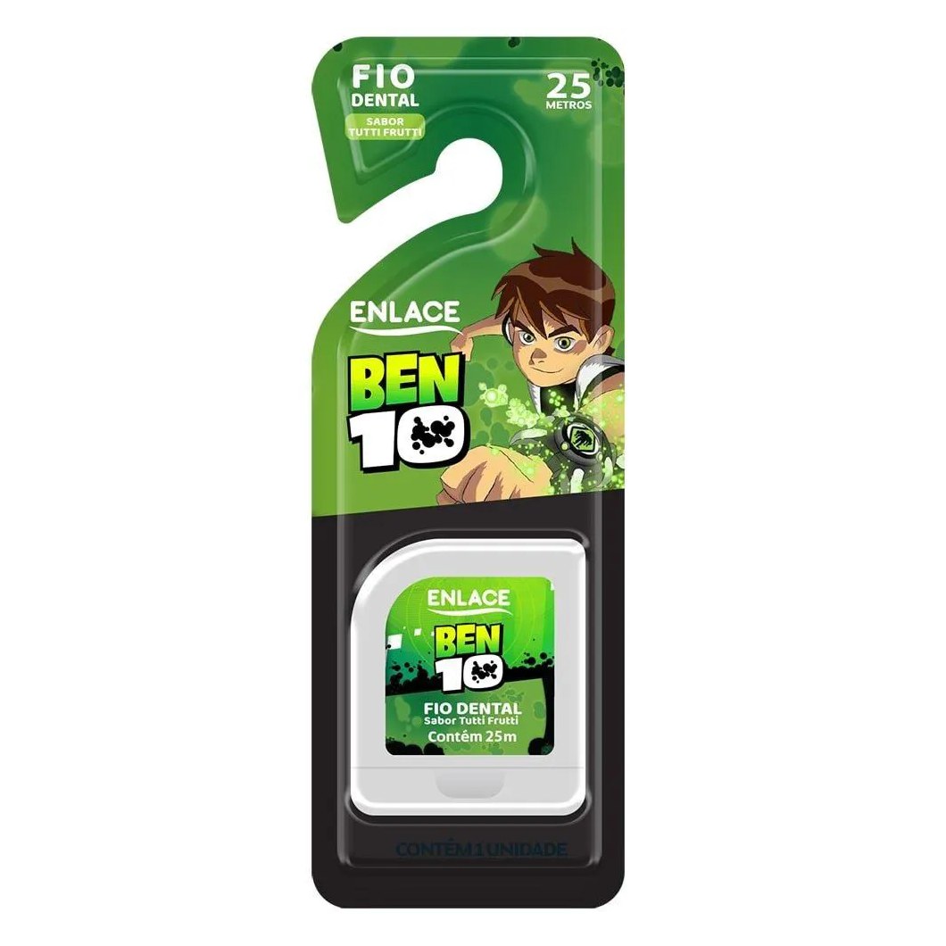 Fio Dental Enlace Ben 10 12x25m