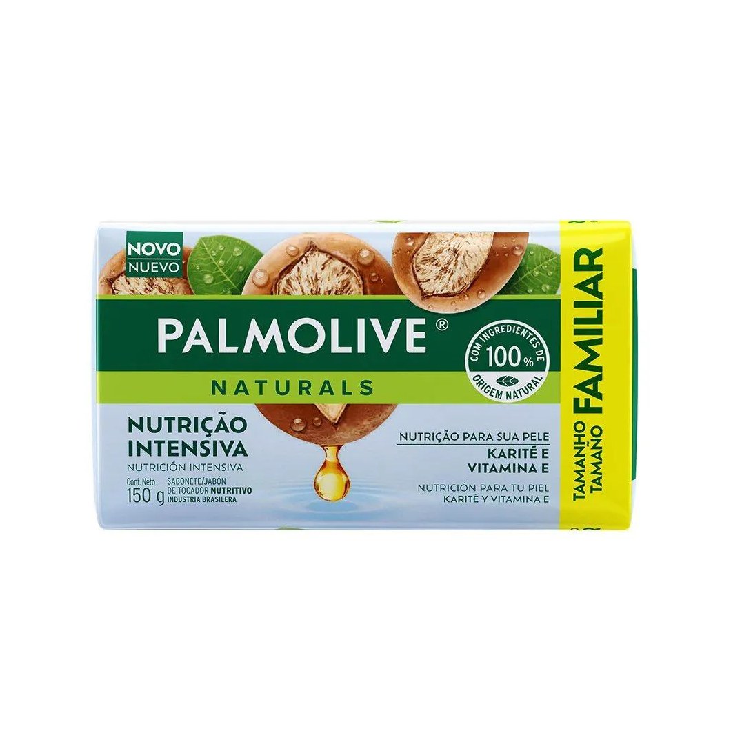 Sabonete Palmolive Naturals Hidratação Intensiva 150g Embalagem com 12 unidades