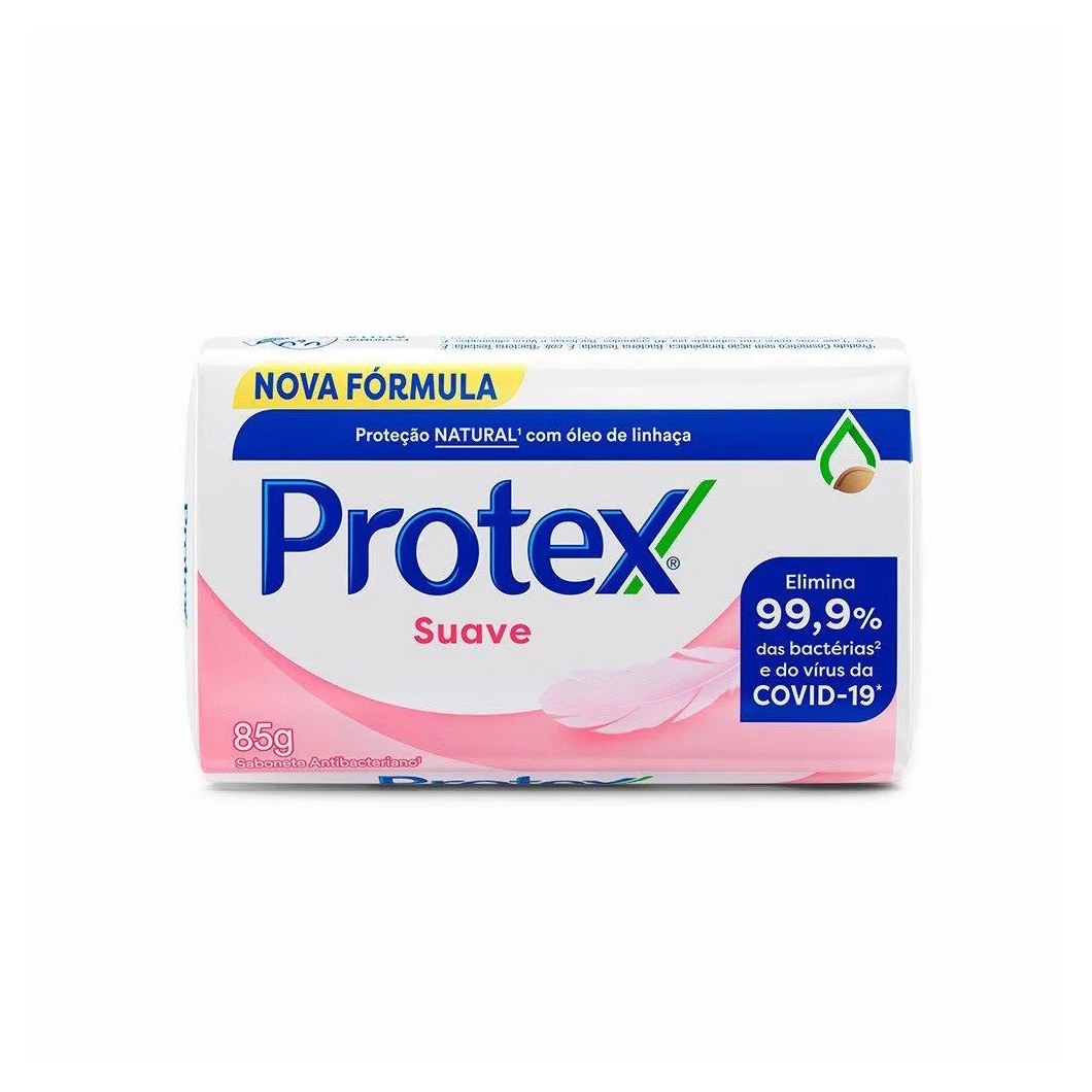 Sabonete Protex Suave Antibacteriano 85g Embalagem com 12 unidades