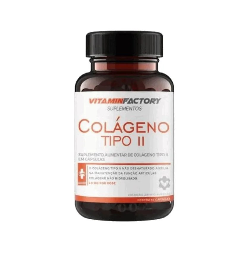Colágeno Tipo Ii (60 cápsulas) - Padrão: Único