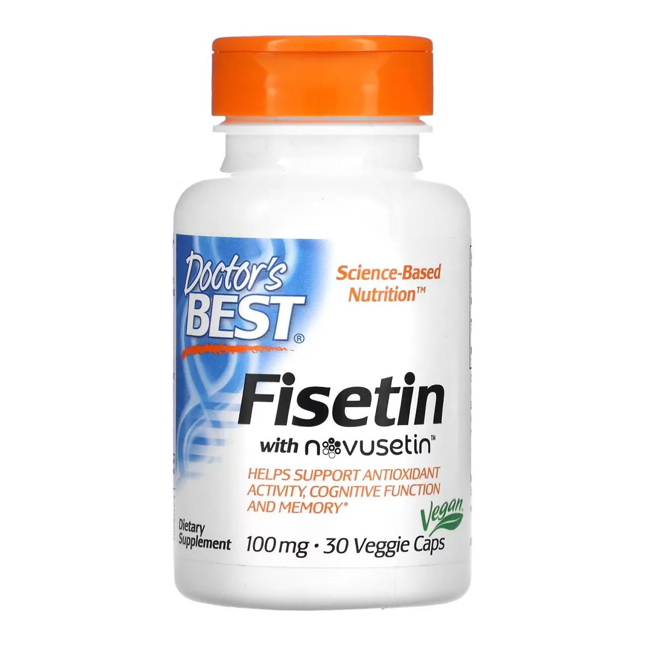 Fisetina Novusetina 100mg 30 Capsulas - Doctor's Best