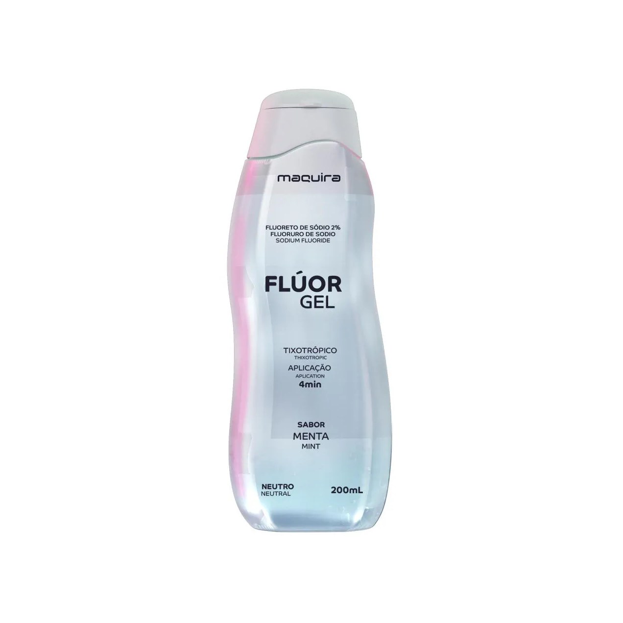 Flúor Gel Maquira Tutti-frutti Ou Menta 200ml