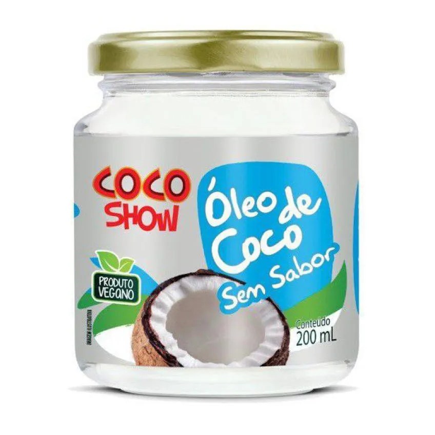 Óleo de Coco sem Sabor Coco Show 200ML - Copra
