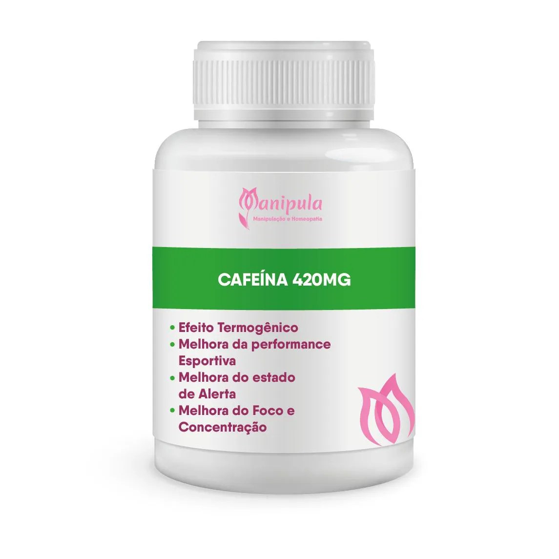 Cafeína 420mg 30 Doses